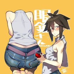This is a pixiv picture whose title is 眼鏡さん2.