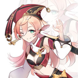 This is a pixiv picture whose title is 煙緋.
