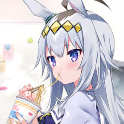 This is a pixiv picture whose title is オグリキャップ.