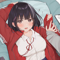 This is a pixiv picture whose title is ｢待って！だ、誰か来ちゃうよ…｣.