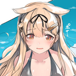 This is a pixiv picture whose title is 暑いッぽい・・・.