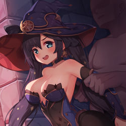 This is a pixiv picture whose title is モナさんの裏事情.