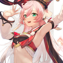 This is a pixiv picture whose title is 「要遵纪守法噢」.