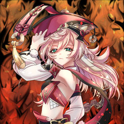 This is a pixiv picture whose title is 煙緋.
