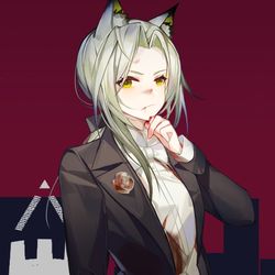 This is a pixiv picture whose title is 凯尔希.