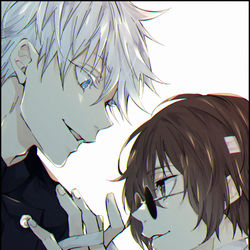 This is a pixiv picture whose title is 文呪くろす.