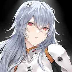This is a pixiv picture whose title is 綾波レイ.