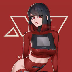 This is a pixiv picture whose title is SHARP X1.