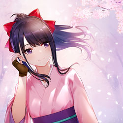 This is a pixiv picture whose title is 某サ〇ラ大戦風な灯織.