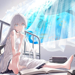 This is a pixiv picture whose title is Monologue Off.
