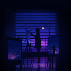 This is a pixiv picture whose title is 我画了我。.