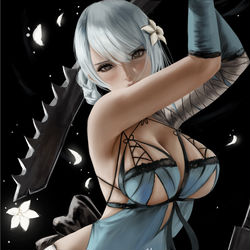 This is a pixiv picture whose title is カイネ.