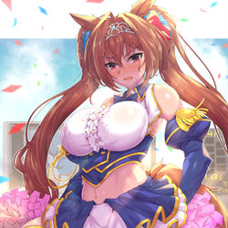 This is a pixiv picture whose title is チアダイワスカーレット。.