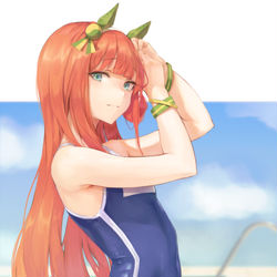 This is a pixiv picture whose title is サイレンススズカ.