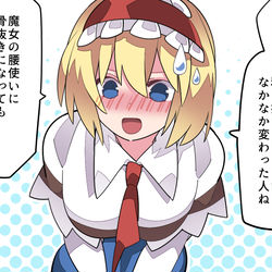 This is a pixiv picture whose title is アリスとお友達になりました.