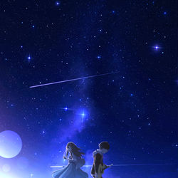 This is a pixiv picture whose title is 幕を開けて.