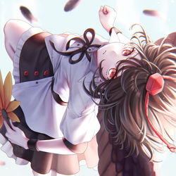 This is a pixiv picture whose title is 文.