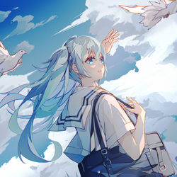 This is a pixiv picture whose title is 春.