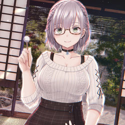 This is a pixiv picture whose title is 耳かきノエちゃん.