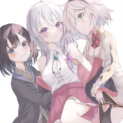 This is a pixiv picture whose title is 魔女の旅々.