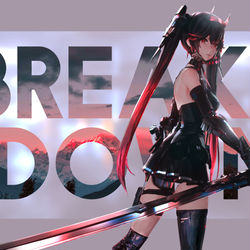 This is a pixiv picture whose title is 黎明· BreaKdown.