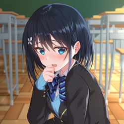 This is a pixiv picture whose title is 「ほんとに重くなかったですか……？」.
