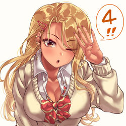 This is a pixiv picture whose title is 難攻不落の金城さん💛.