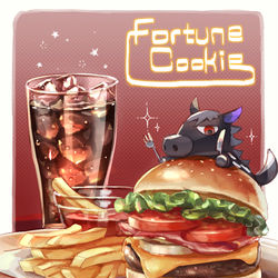 This is a pixiv picture whose title is シュバルツとハンバーガー.