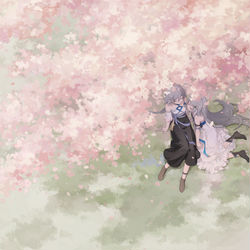 This is a pixiv picture whose title is 序曲.
