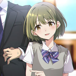 This is a pixiv picture whose title is にちかちゃん.