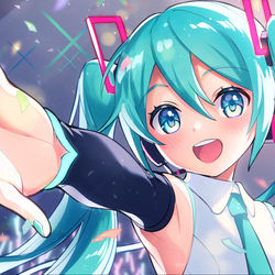 This is a pixiv picture whose title is ミライを変えてゆく.