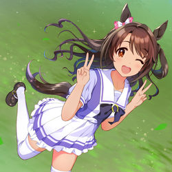 This is a pixiv picture whose title is ウマむー.