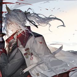 This is a pixiv picture whose title is 将军.