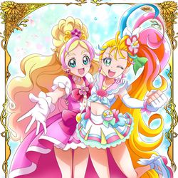 This is a pixiv picture whose title is サマーとフローラ.