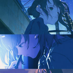This is a pixiv picture whose title is 23:00 02:00 05:00.