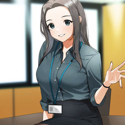 This is a pixiv picture whose title is お疲れさま.
