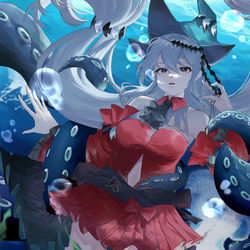This is a pixiv picture whose title is Skadi.