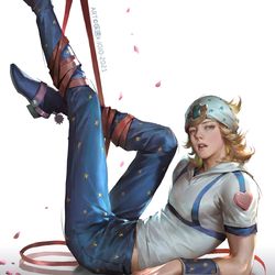 This is a pixiv picture whose title is Johnny Joestar.