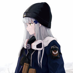 This is a pixiv picture whose title is HK416・Agent.