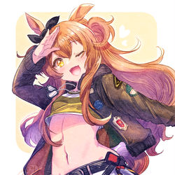 This is a pixiv picture whose title is マヤノトップガン.