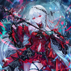 This is a pixiv picture whose title is Skadi.