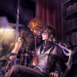 This is a pixiv picture whose title is Chili/Tartali Mafia AU - Fix.