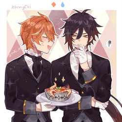 This is a pixiv picture whose title is ZhongChi.