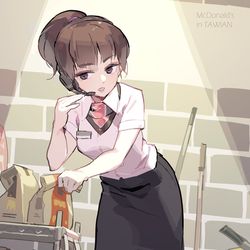 This is a pixiv picture whose title is 麥當勞 (マクドナルド) 台灣.