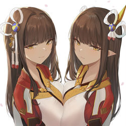 This is a pixiv picture whose title is ♥♥.