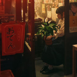 This is a pixiv picture whose title is ）（.