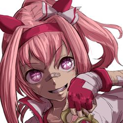 This is a pixiv picture whose title is ハルウララ.