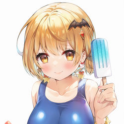 This is a pixiv picture whose title is 夜空メル.
