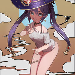 This is a pixiv picture whose title is 모나monaモナ.