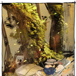 This is a pixiv picture whose title is うたたね.